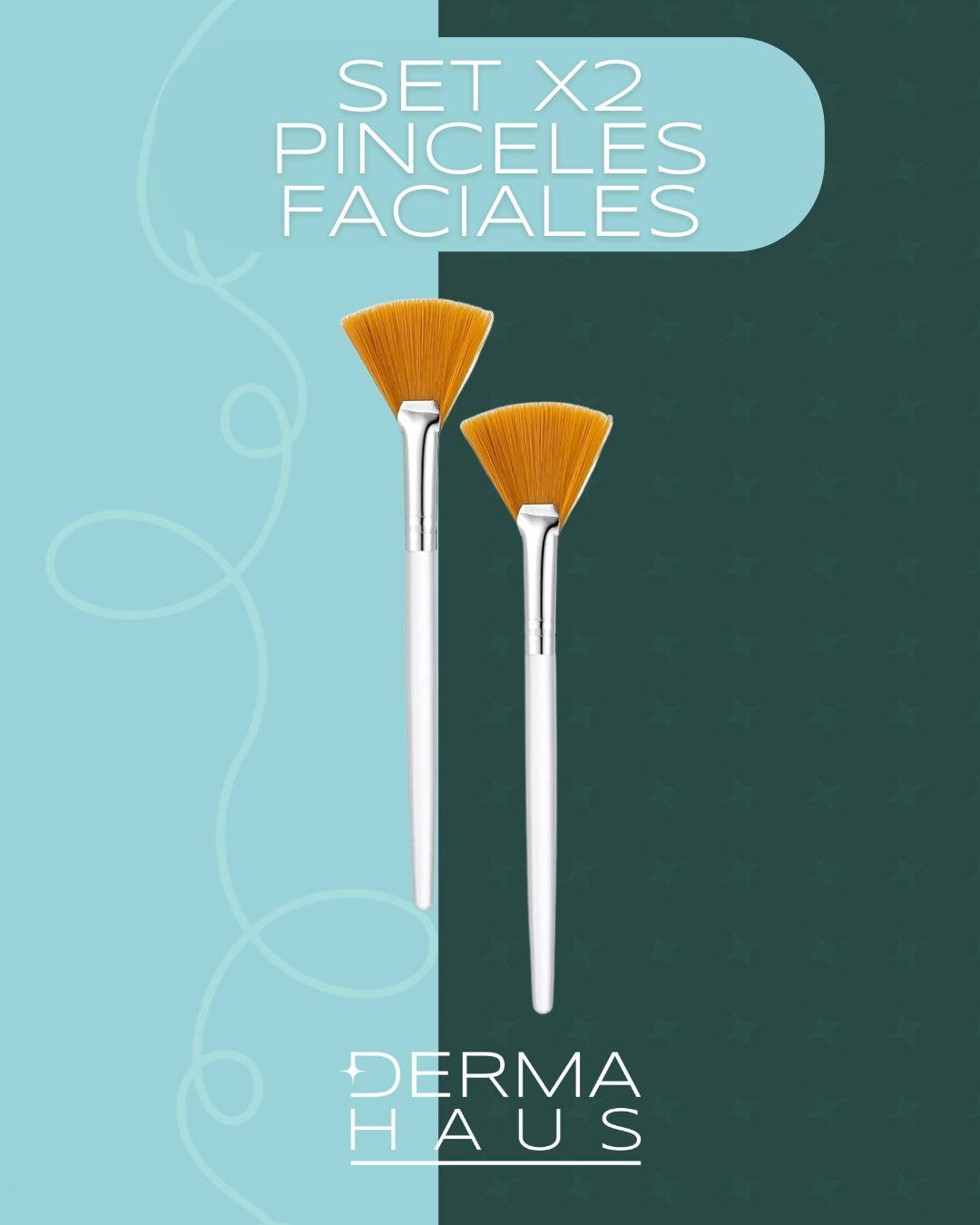 Cepillos Faciales x2 para Tratamientos