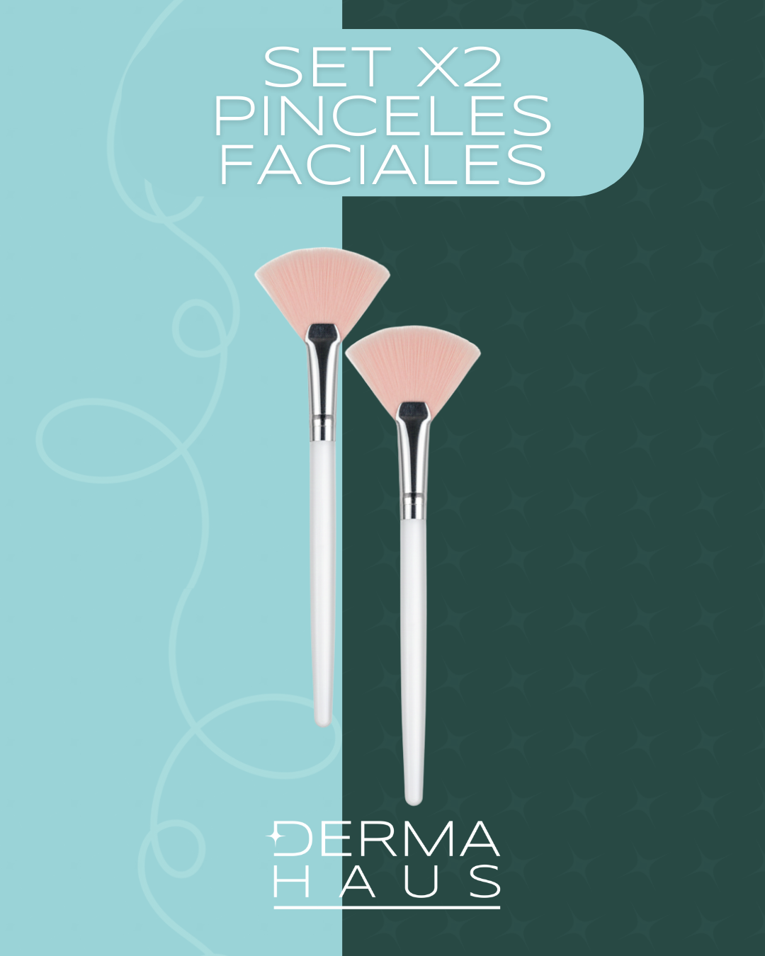 Cepillos Faciales x2 para Tratamientos