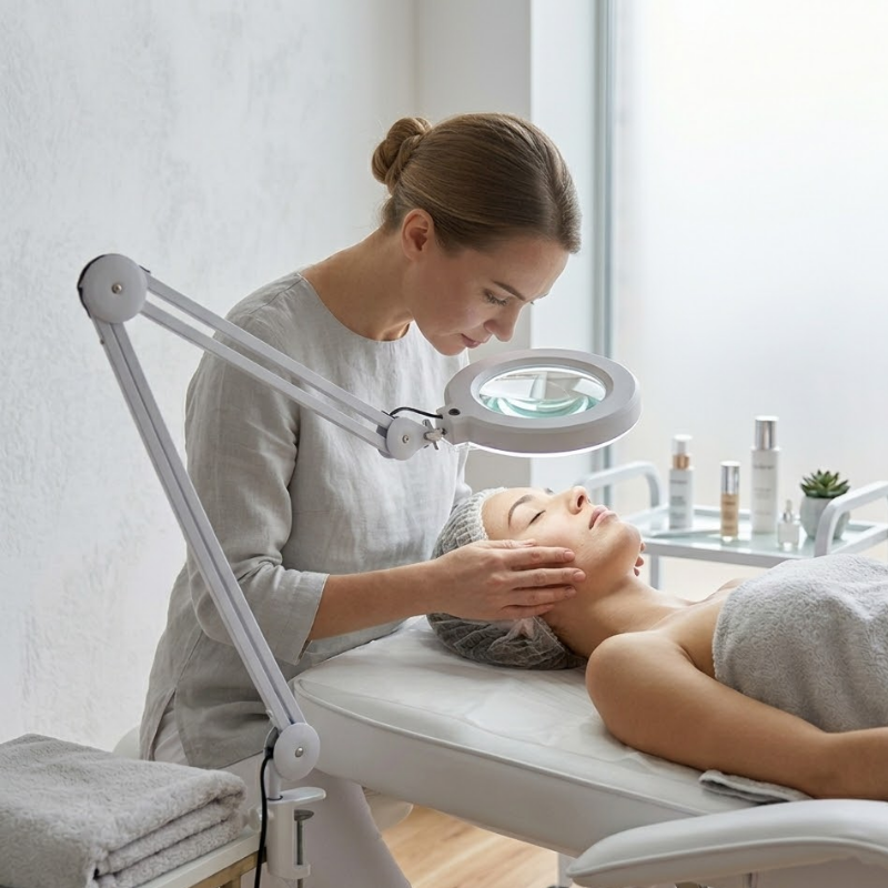 Lupa con Brazo para Consultorio