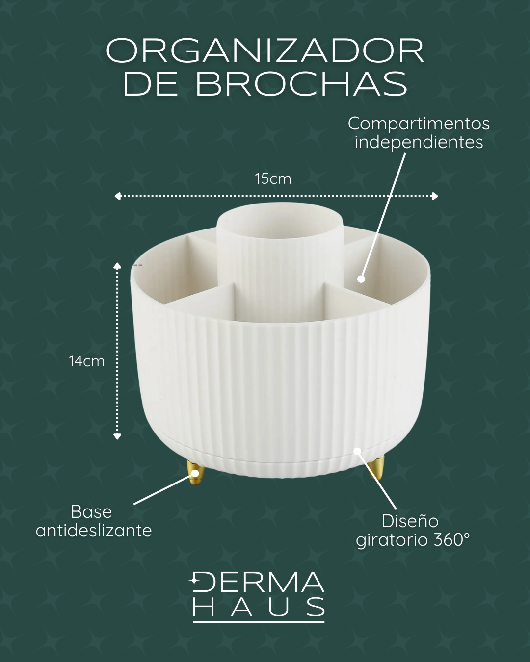 Organizador de Brochas