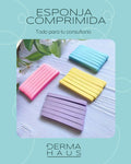 Pack X6 Esponja Comprimida Ideal Limpieza Maquillaje Piel