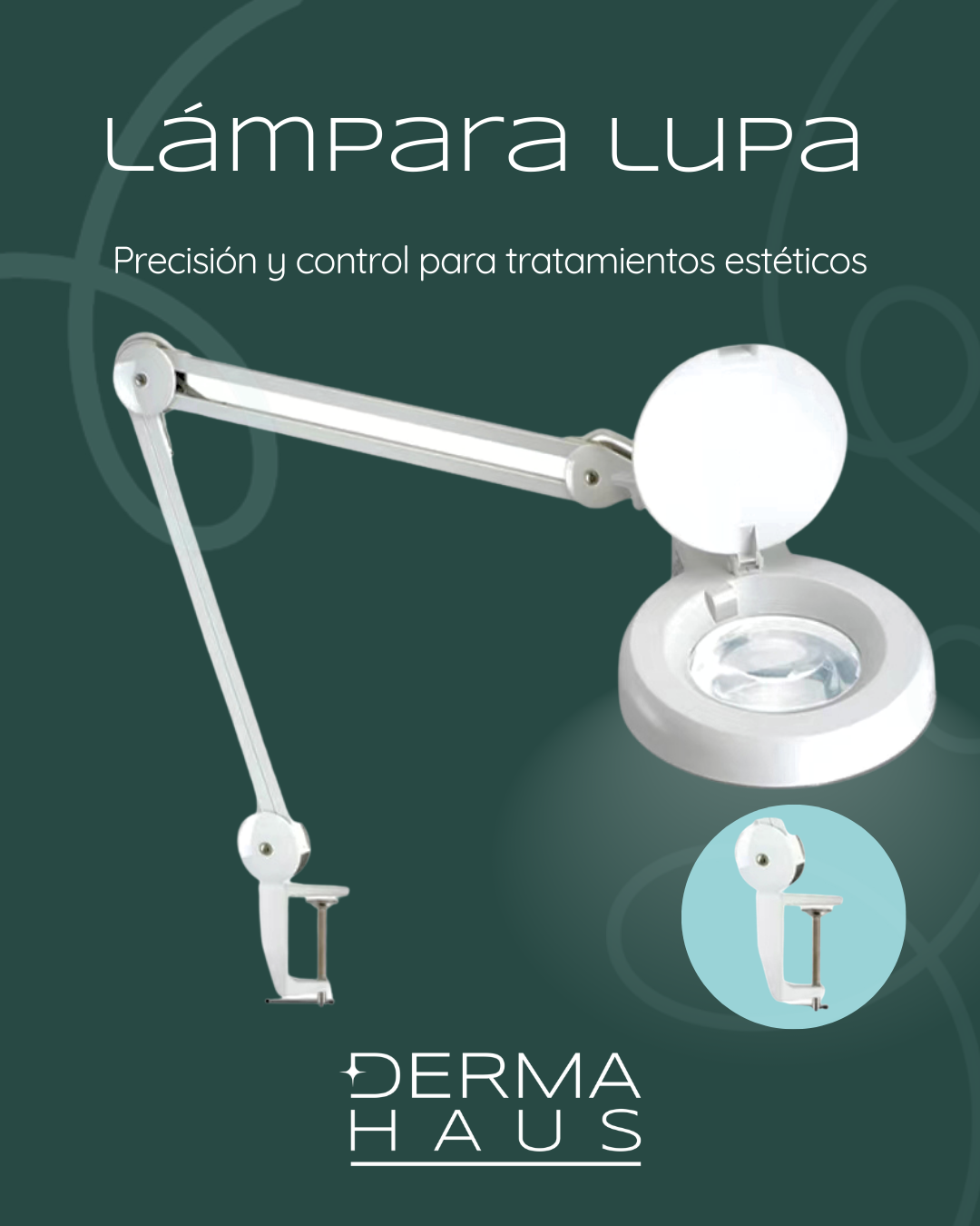 Lupa con Brazo para Consultorio