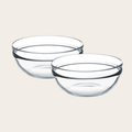 2 Mini Bowls de Vidrio