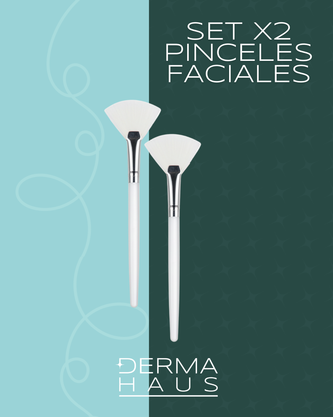 Cepillos Faciales x2 para Tratamientos